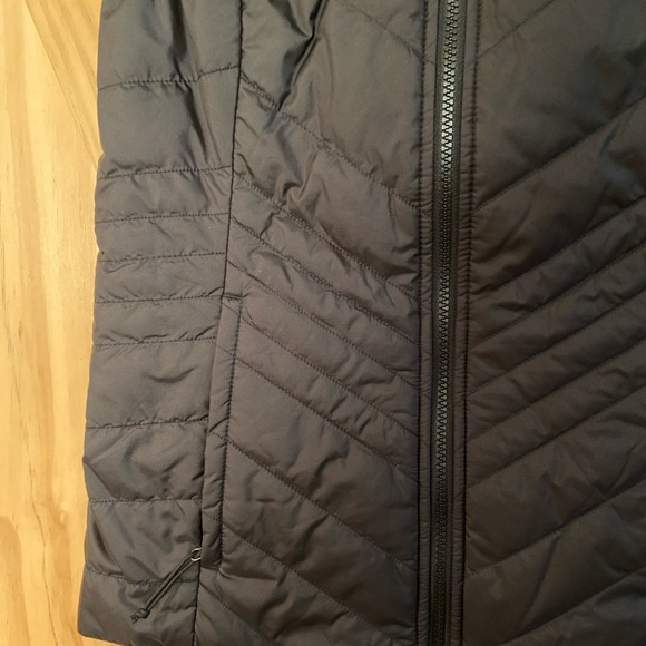North Face like NEW reversible vest black with black velvet lining size small - Picture 2 of 12